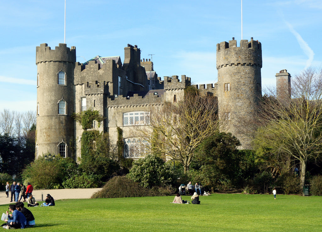 Malahide Castle.Ireland. National heritage