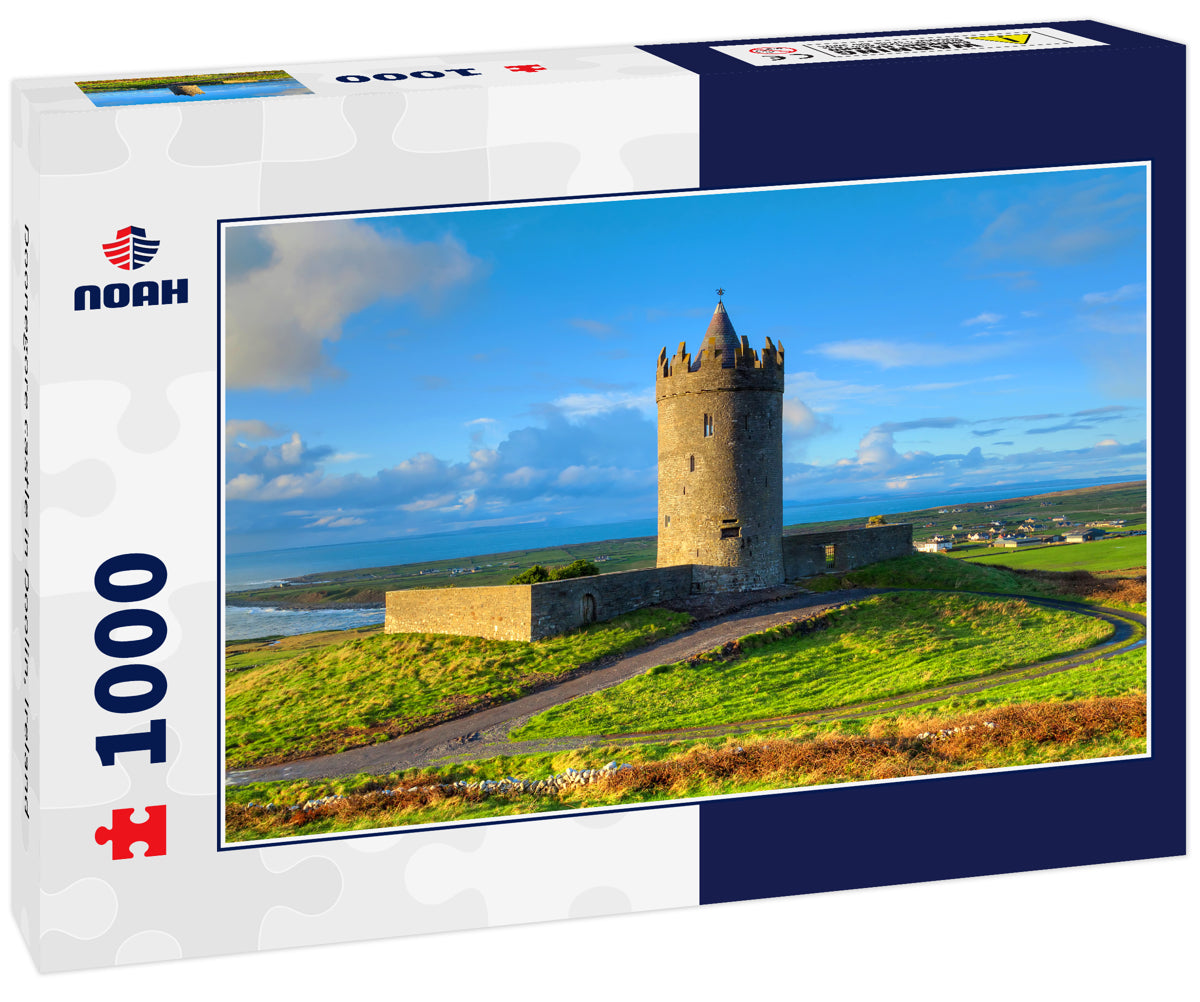 Doonegore castle in Doolin, Ireland