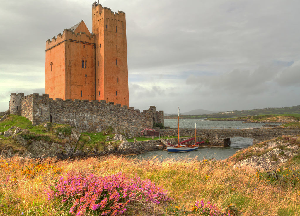 Kilcoe castle in Co. Cork, Ireland