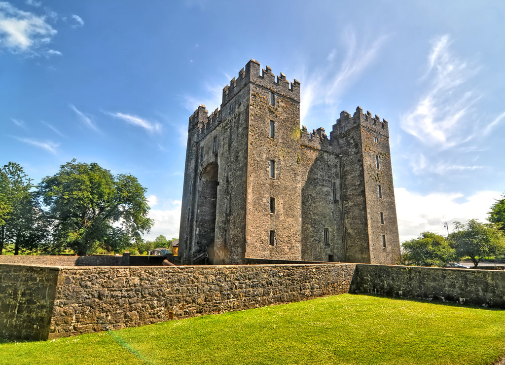 Bunratty Castle - a large 15th-century tower house in County Clare, Ireland