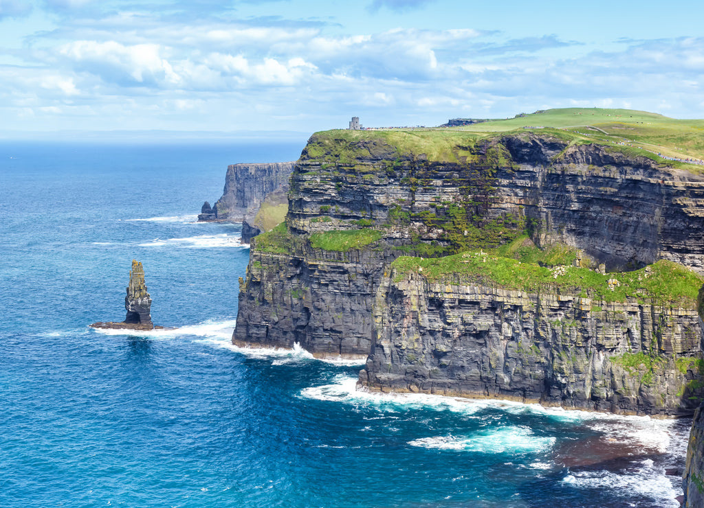 Cliffs of Moher Ireland travel traveling Atlantic Ocean sea