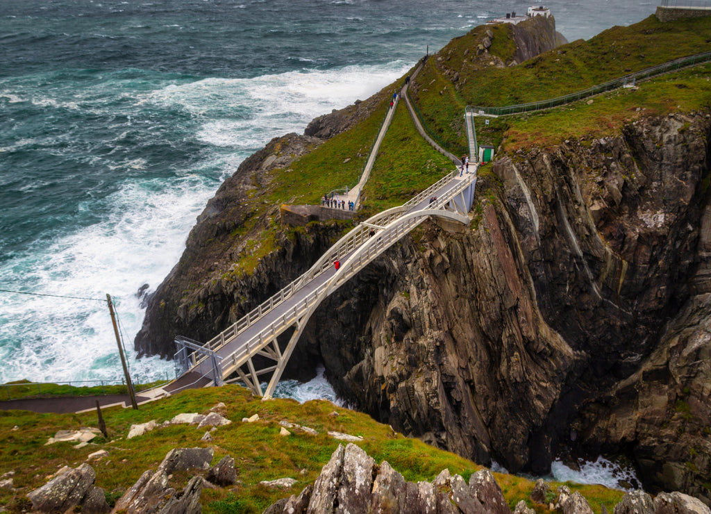 The bridge to the Mizen Head in Co. Cork, Ireland