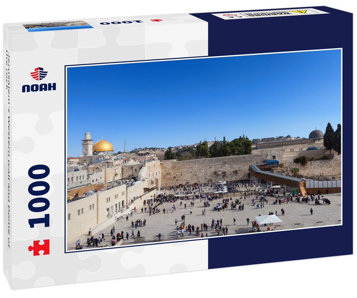 Jerusalem's Western wall and Dome of the rock