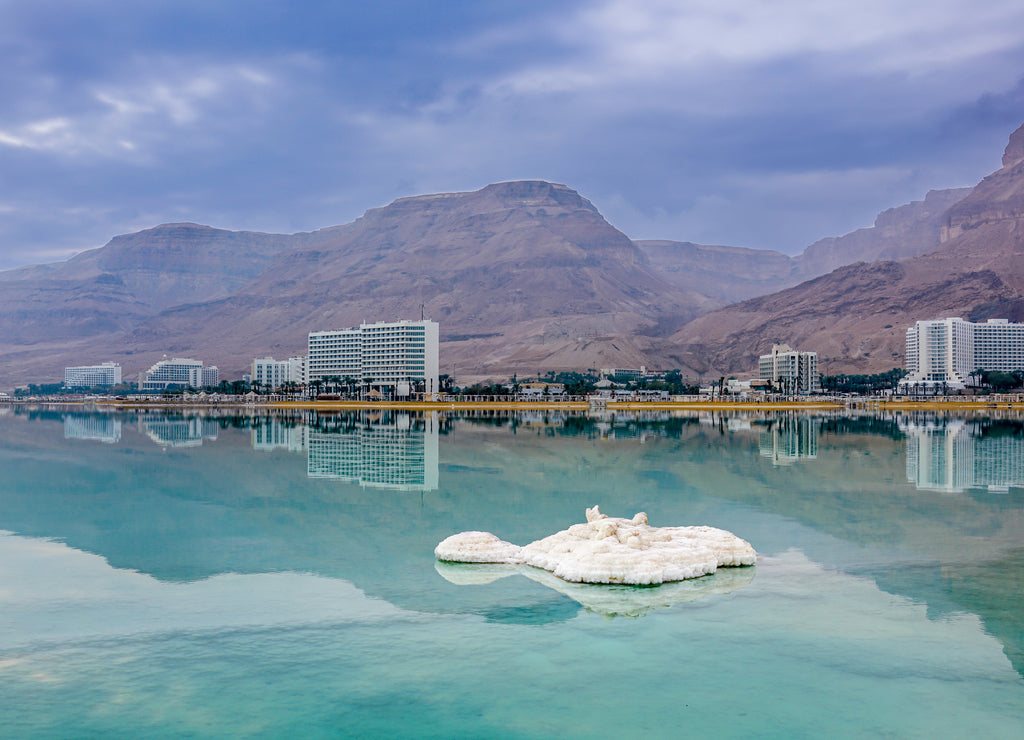 Landscape of Dead Sea, Israel