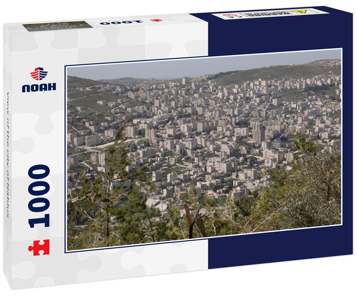 View of the city of Nablus
