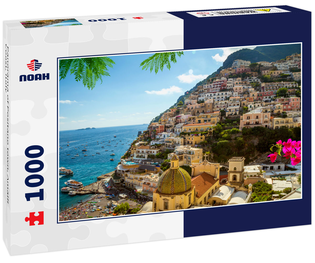 Panorama of Positano town, Amalfi Coast, Italy
