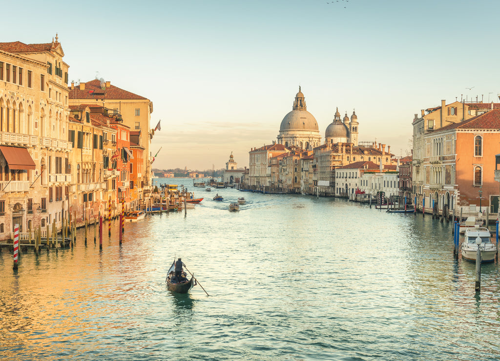 Venice Grand Canal at Sunset