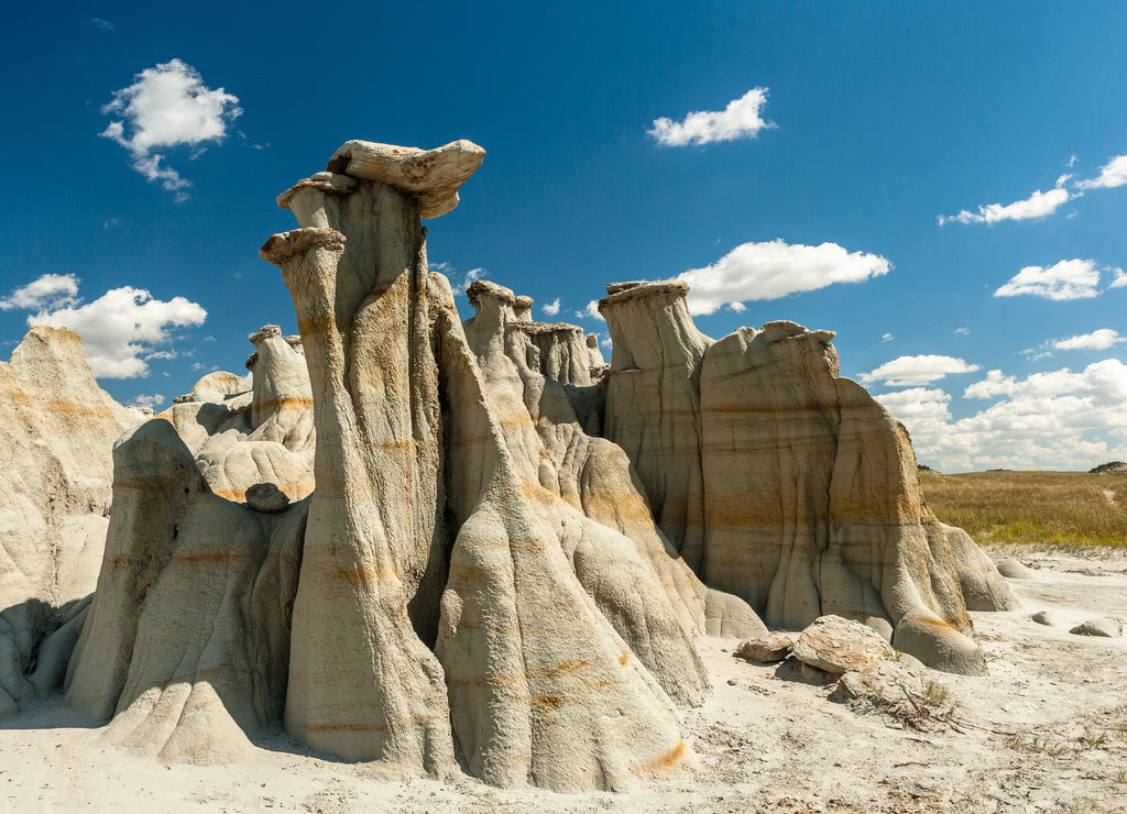 Hoodoos at Theodore Roosevelt Nat'l Park, North Dakota