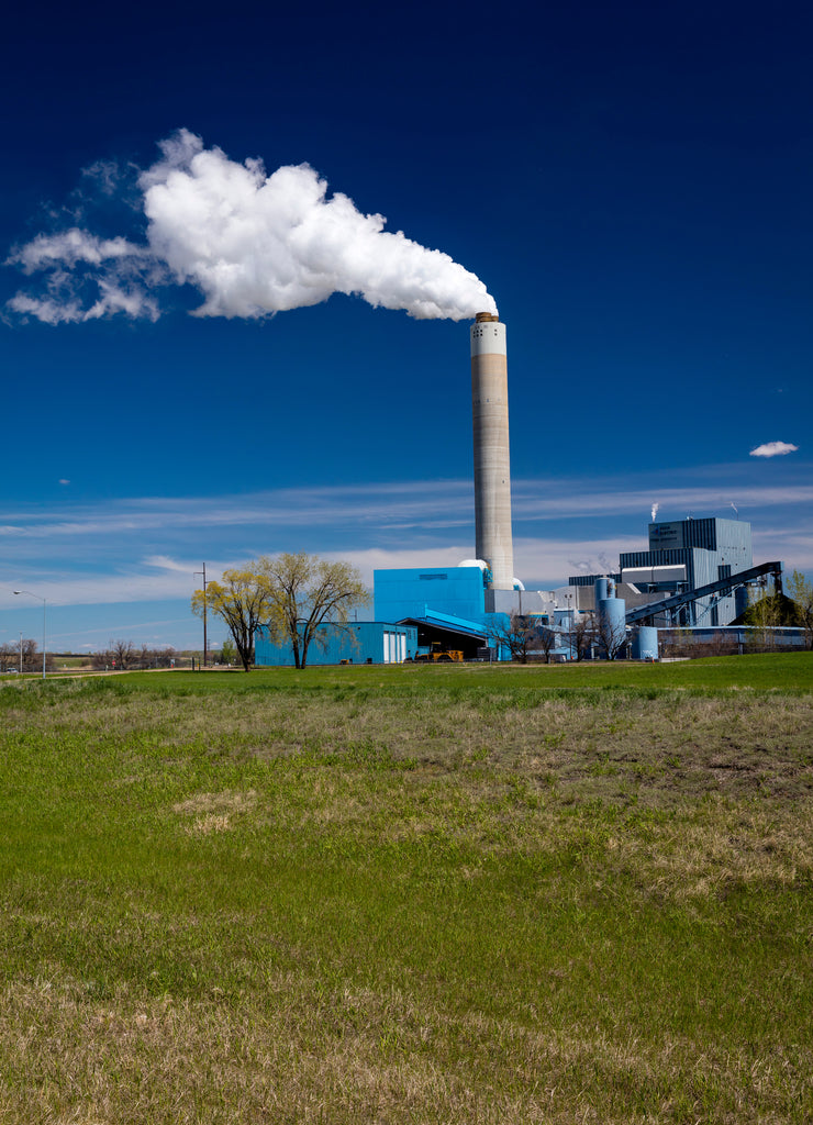 Stanton, North Dakota, USA - Leland Olds Power Plant, Stanton, North Dakota