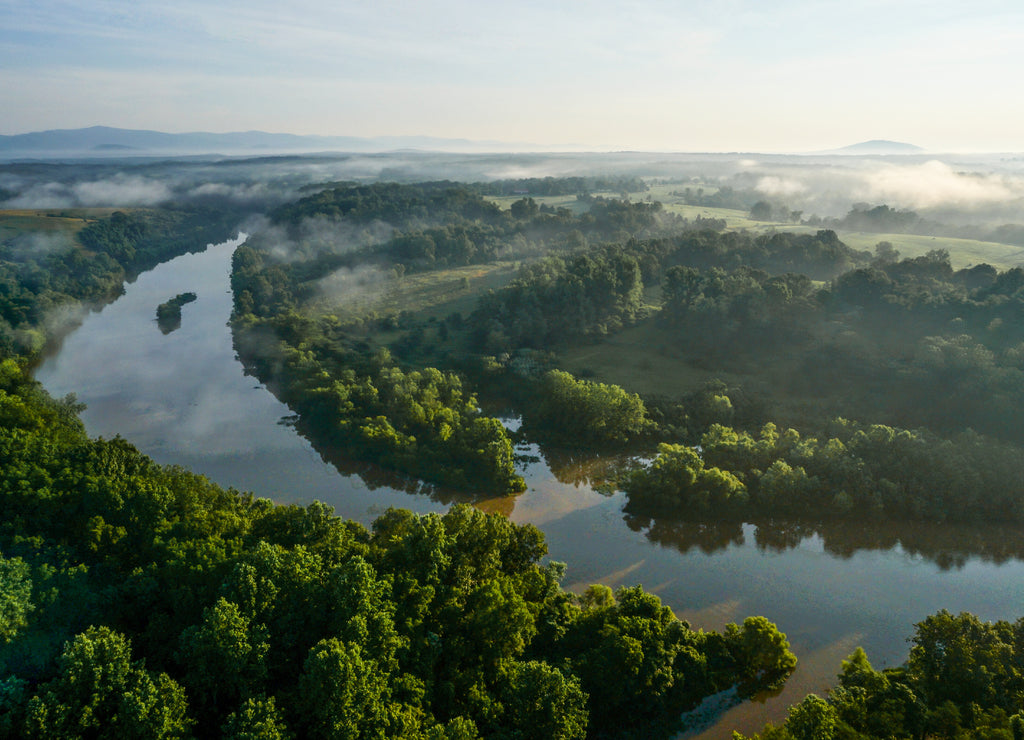 Rivanna River in Albemarle County, Virginia