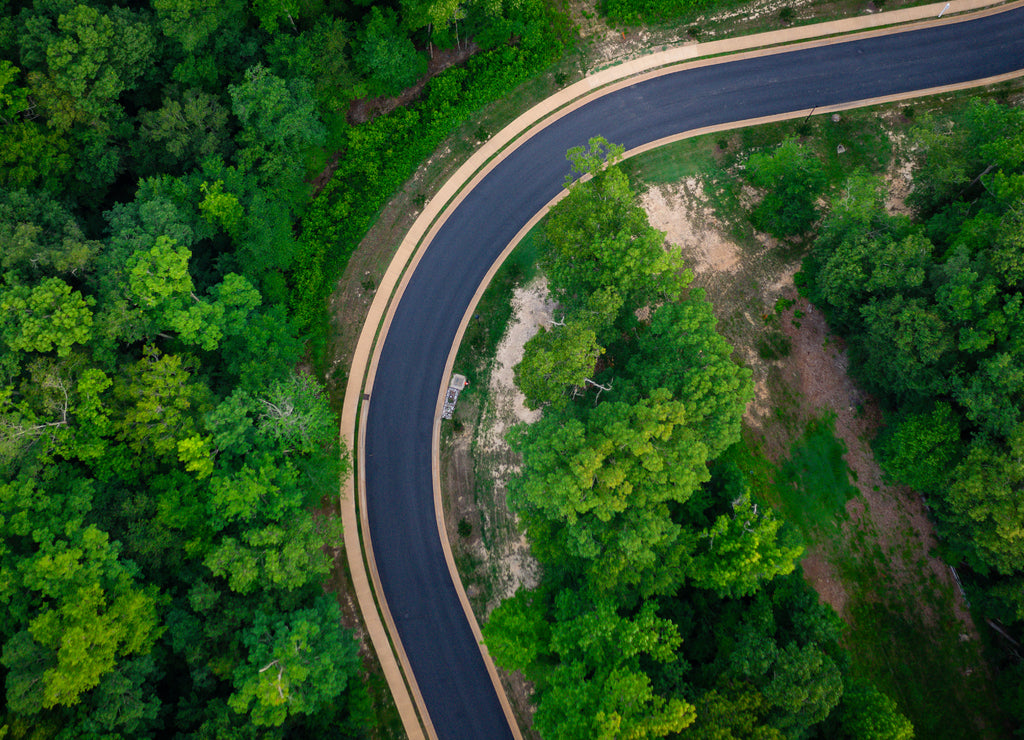 Aerial of Williamsburg Virginia