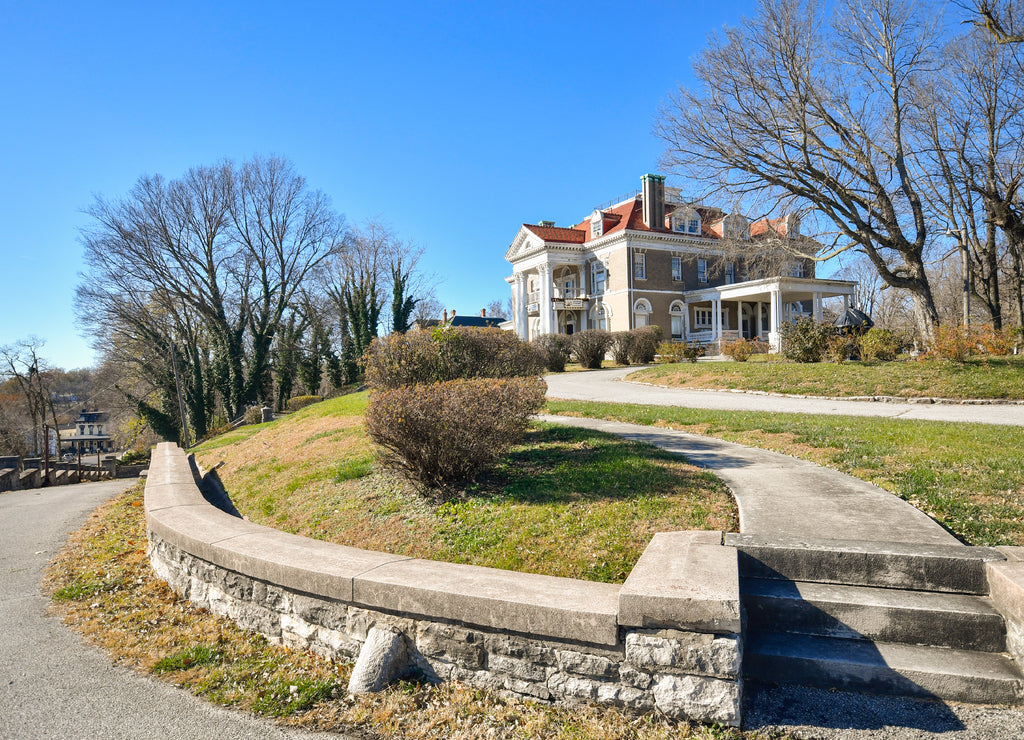 Rockcliff Mansion was built in 1898 now museum in Hannibal, Missouri