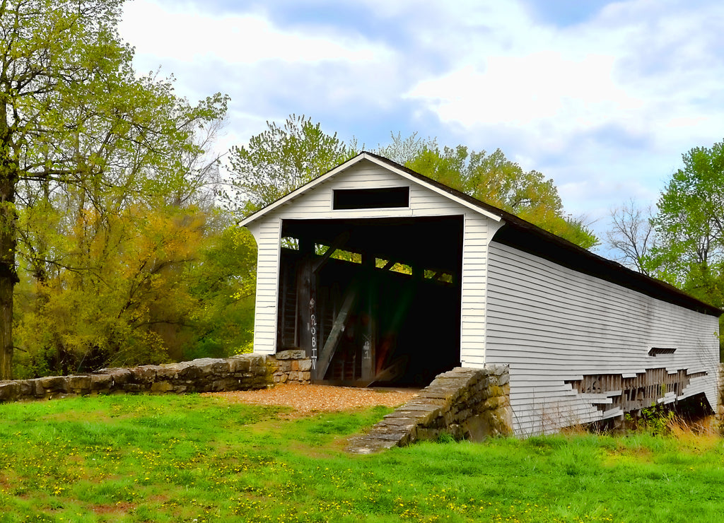 Old covered bridge (Union covered bridge Missouri)