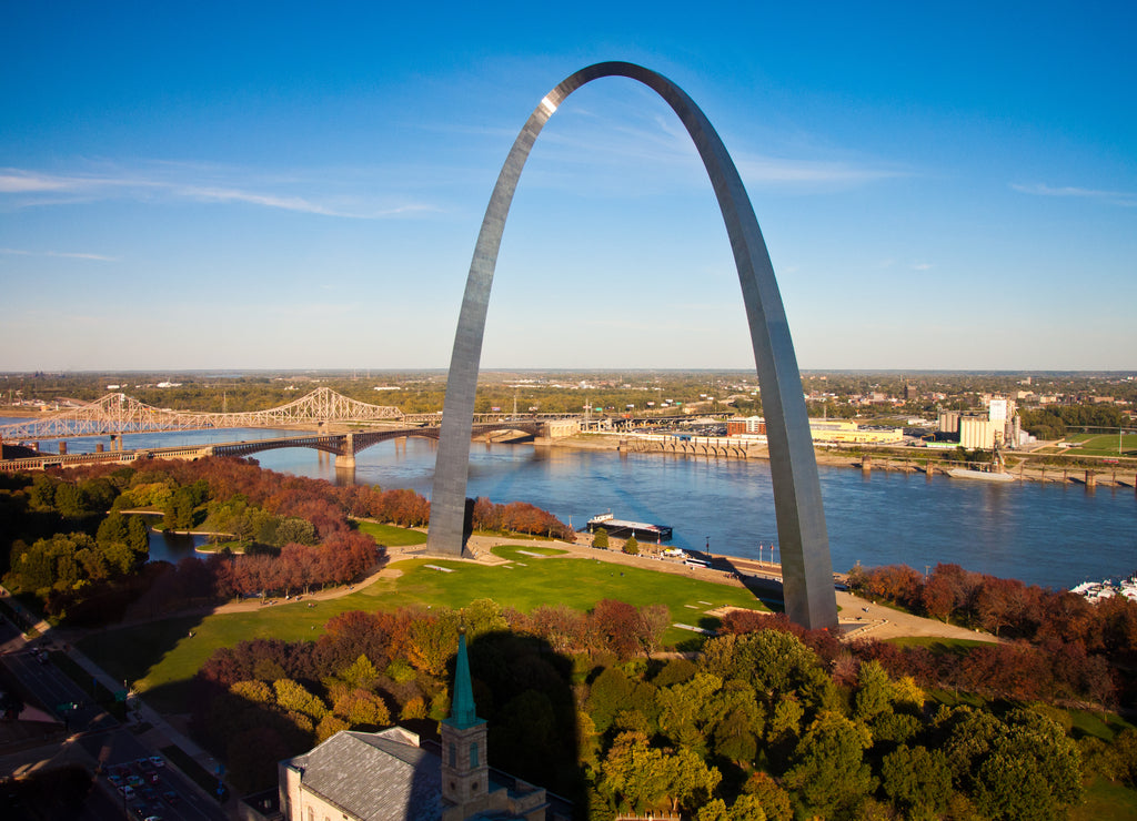 Gateway Arch in St Louis, Missouri