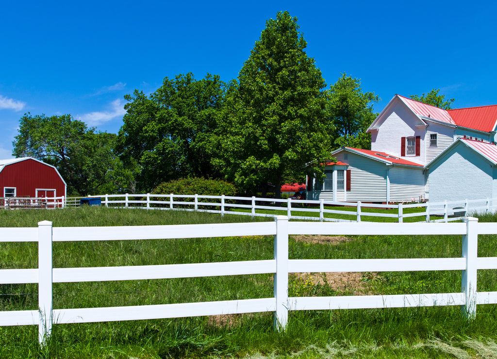 U.S.A. Missouri, a farm along the Route 66 near Bourbon