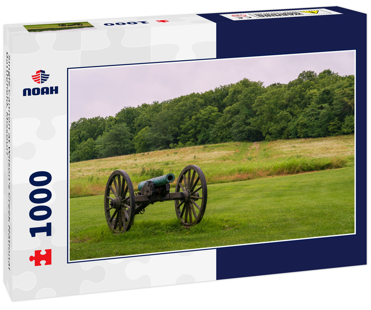 Single Cannon at Wilson's Creek National Battlefield, Missouri