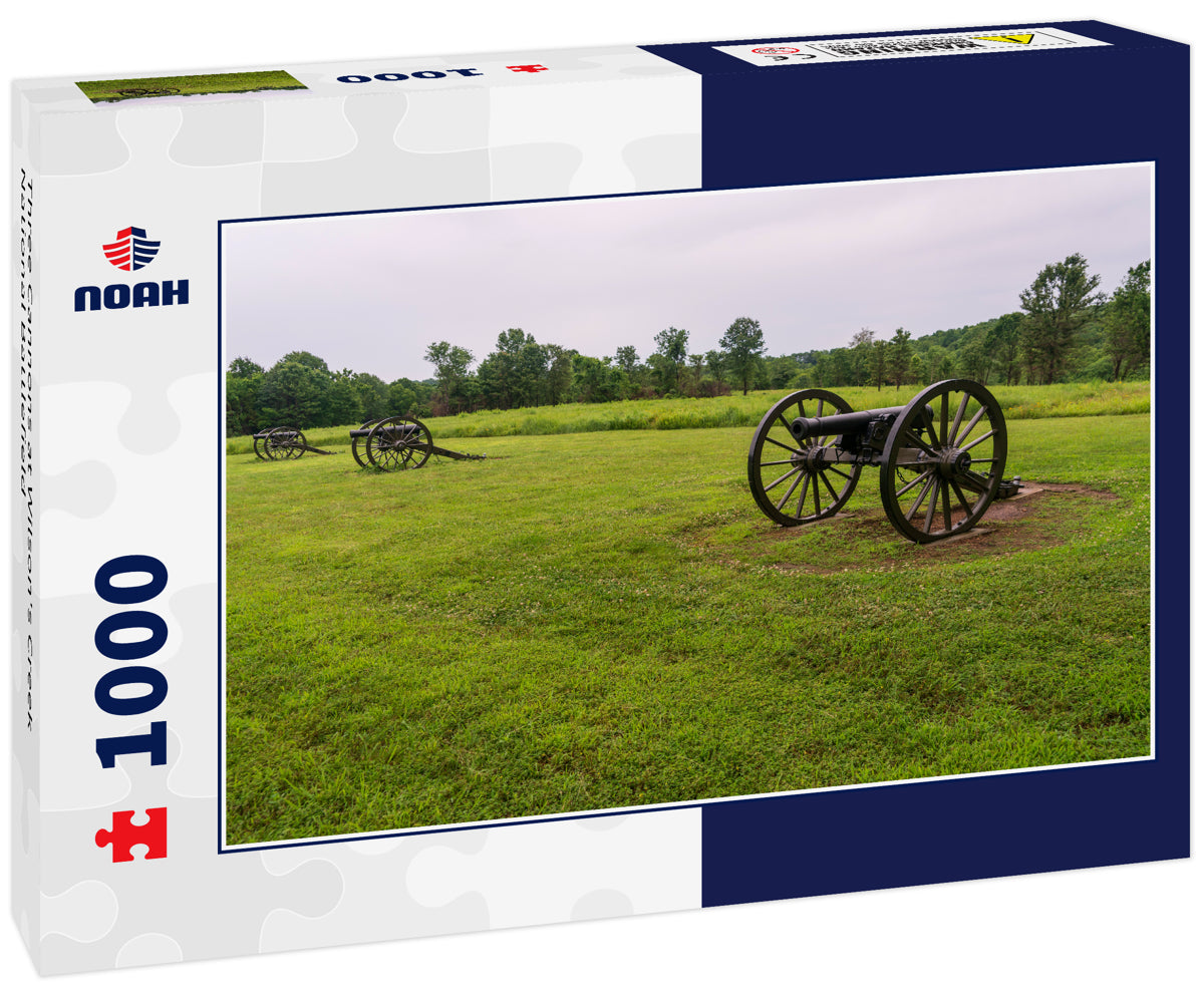 Three Cannons at Wilson's Creek National Battlefield