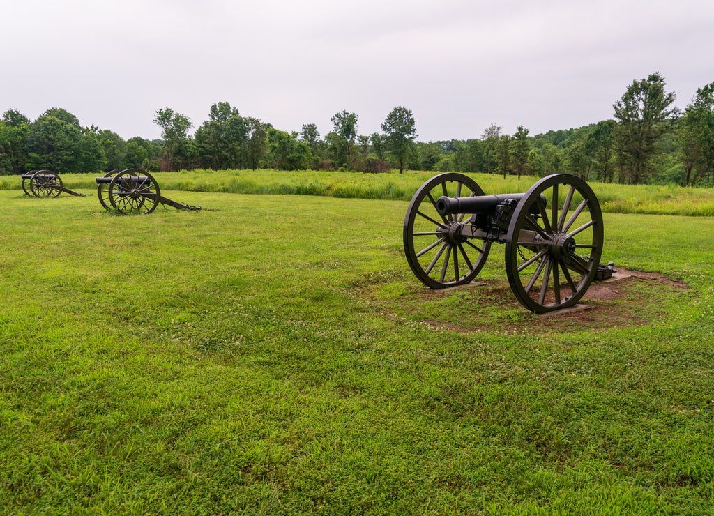 Three Cannons at Wilson's Creek National Battlefield