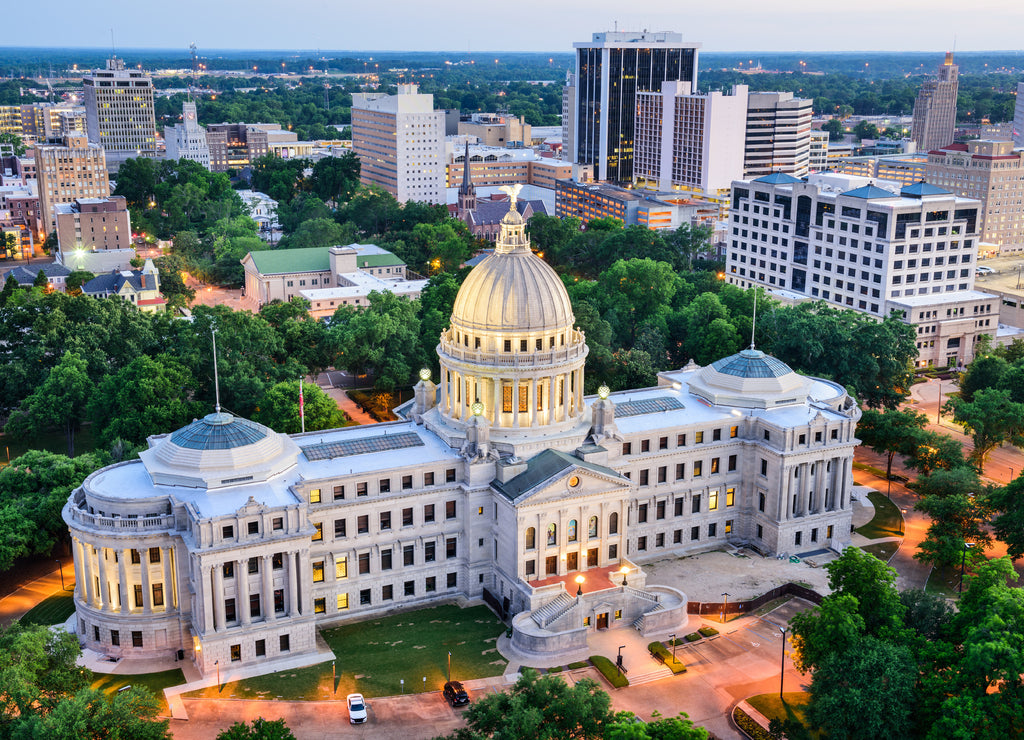 Jackson Mississippy Skyline