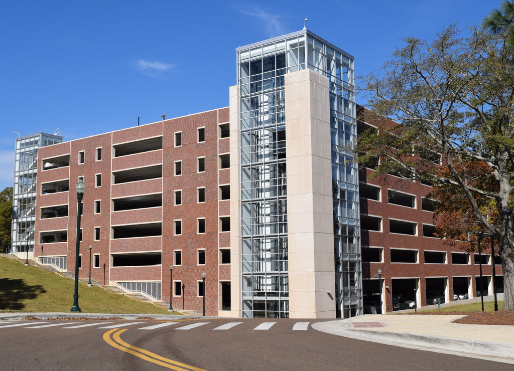 North Parking Garage at the University of Mississippi