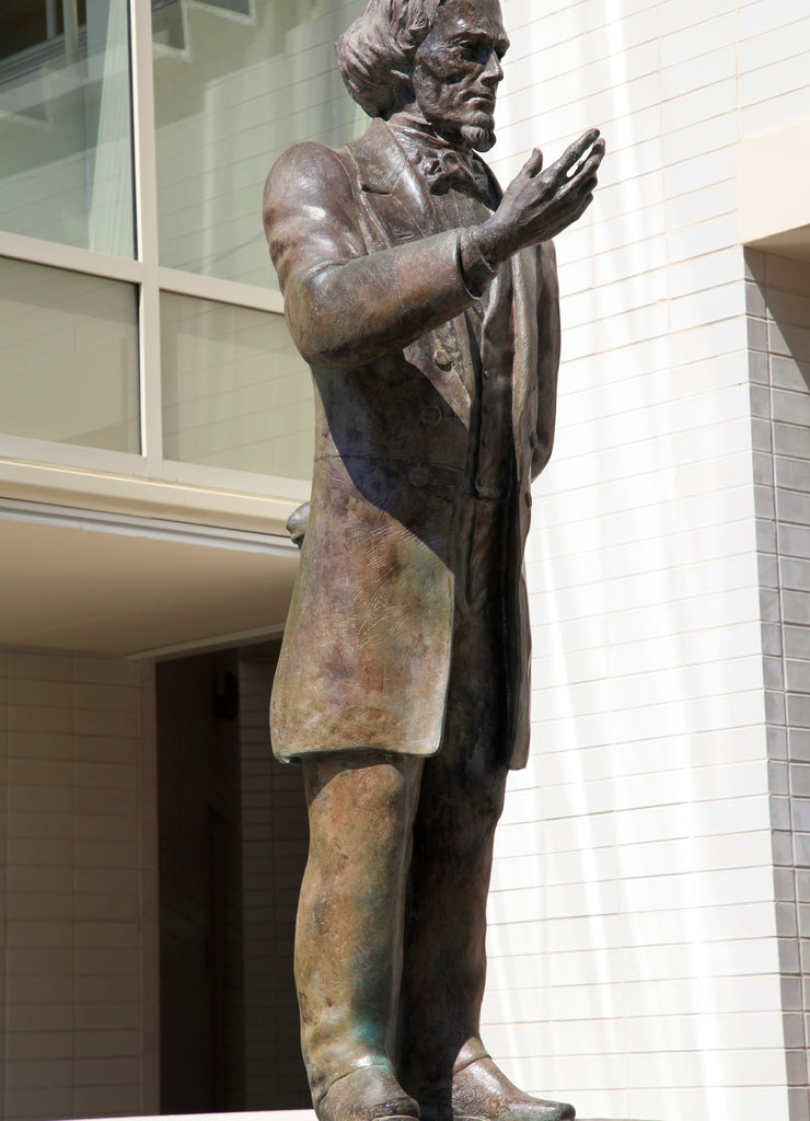 Statue of Jefferson Davis in Beauvoir, Biloxi, Mississippi