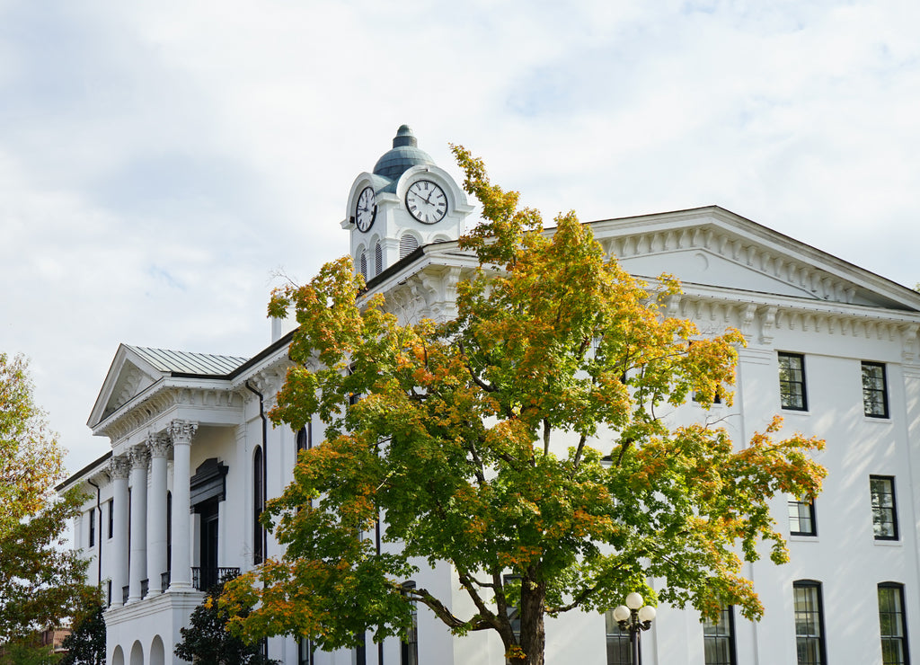 Oxford Downtown in Mississippi