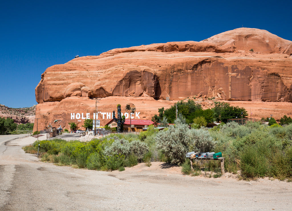 Hole N The Rock near Moab, Utah