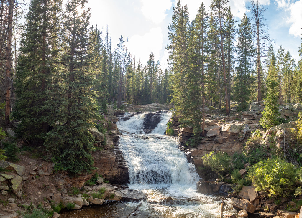 Uinta-Wasatch-Cache National Forest, Mirror Lake, Utah, United States, America, near Slat Lake and Park City