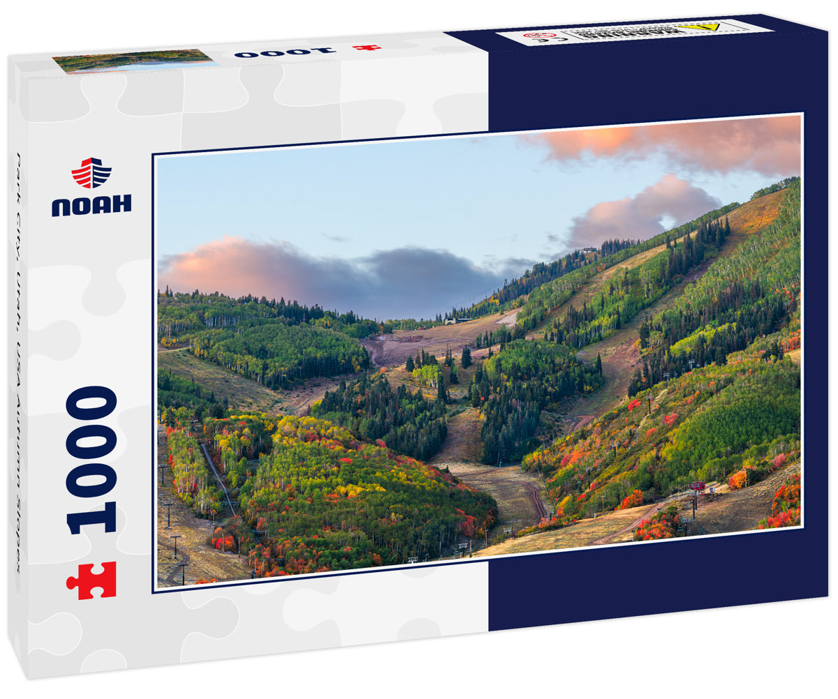 Park City, Utah, USA Autumn Slopes