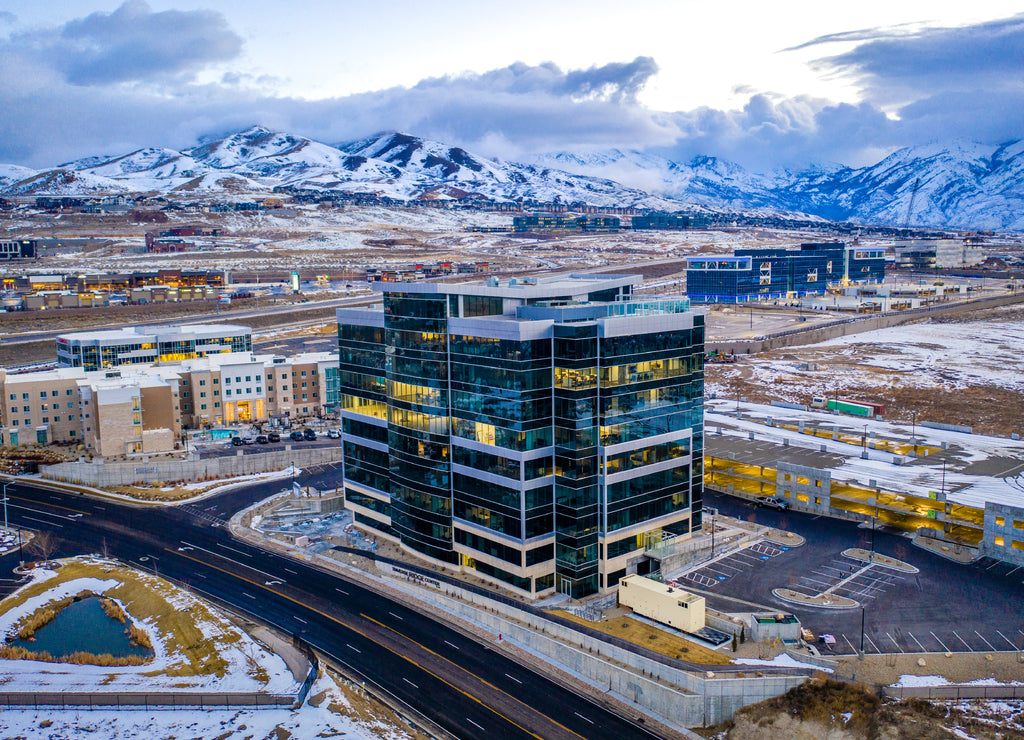 Silicon Slopes Lehi Utah in Winter