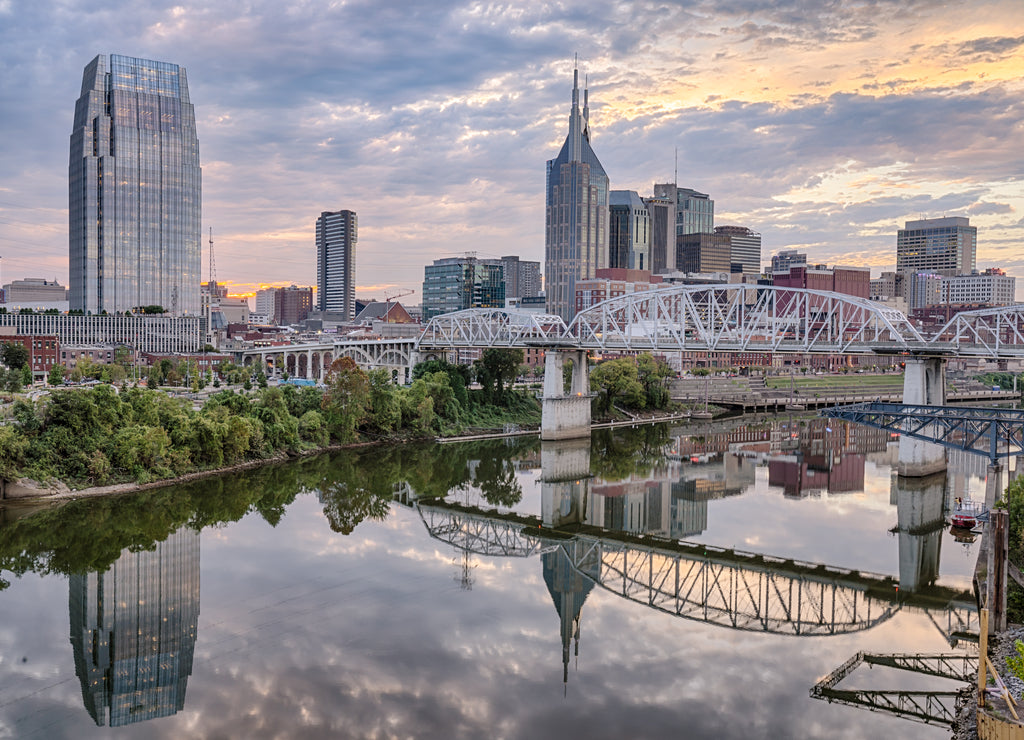 Nashville Tennessee Skyline