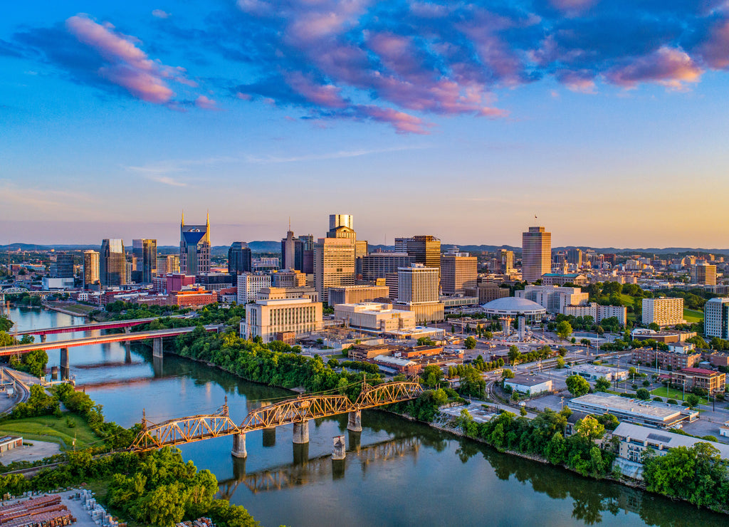 Nashville Tennessee TN Skyline