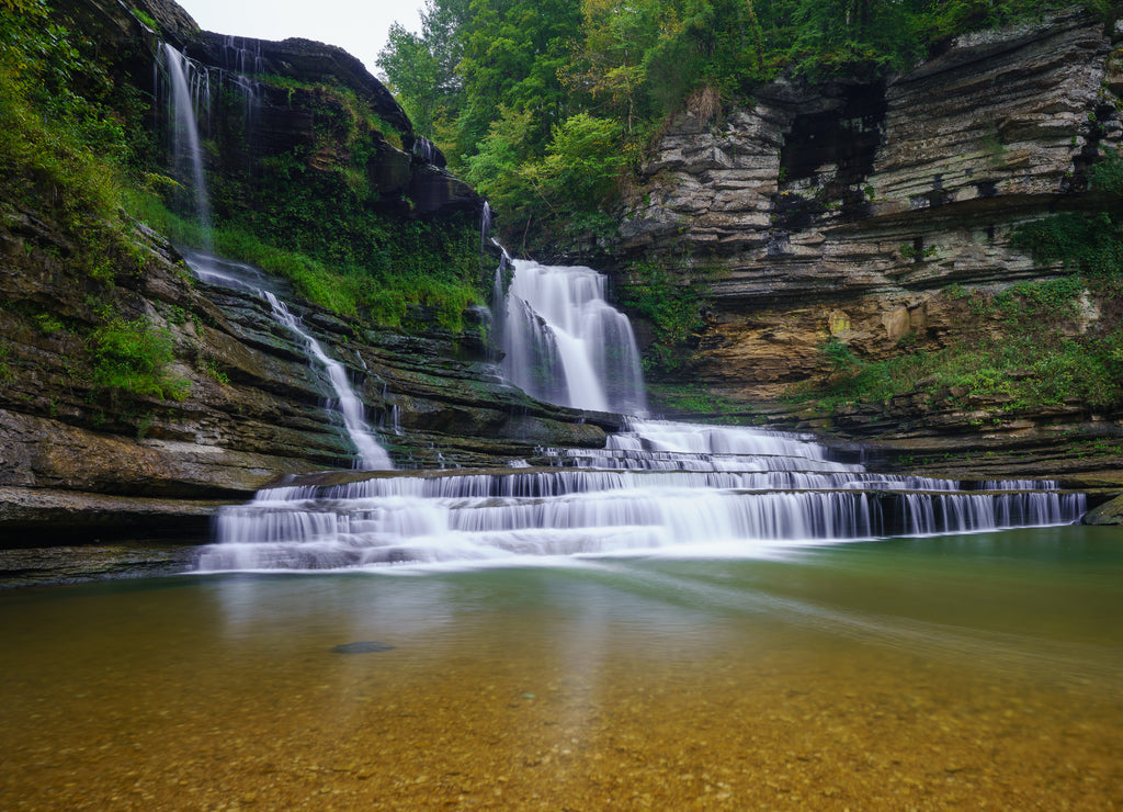 Waterfall in Cummins Falls State Park, Tennessee