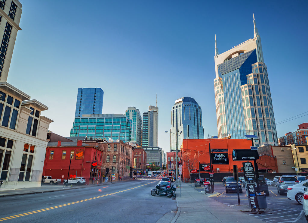 Street Impression in Nashville, Tennessee