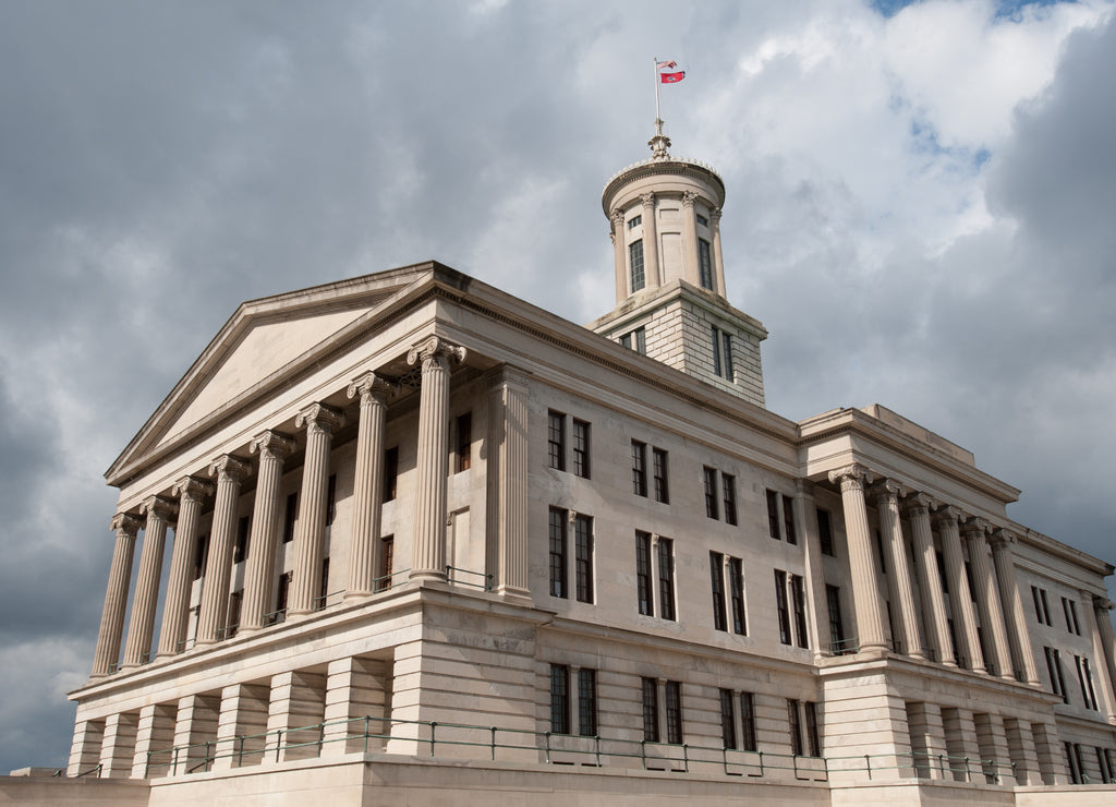 State Capitol in Nashville, capital of Tennessee state, USA