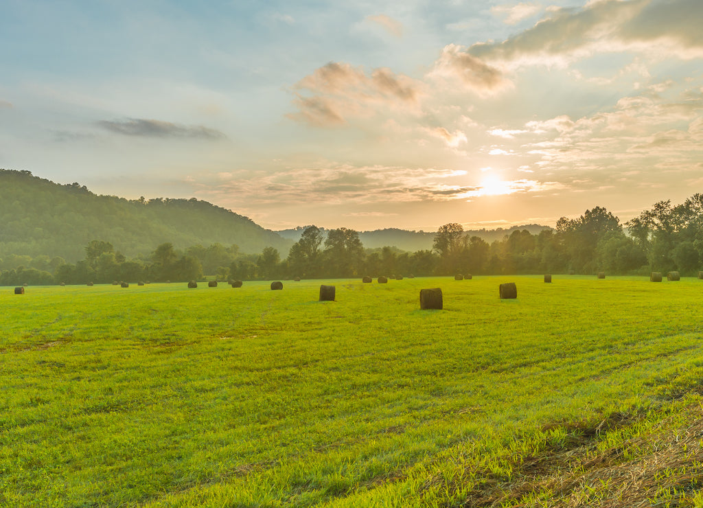 Sunset in Powell County, Kentucky