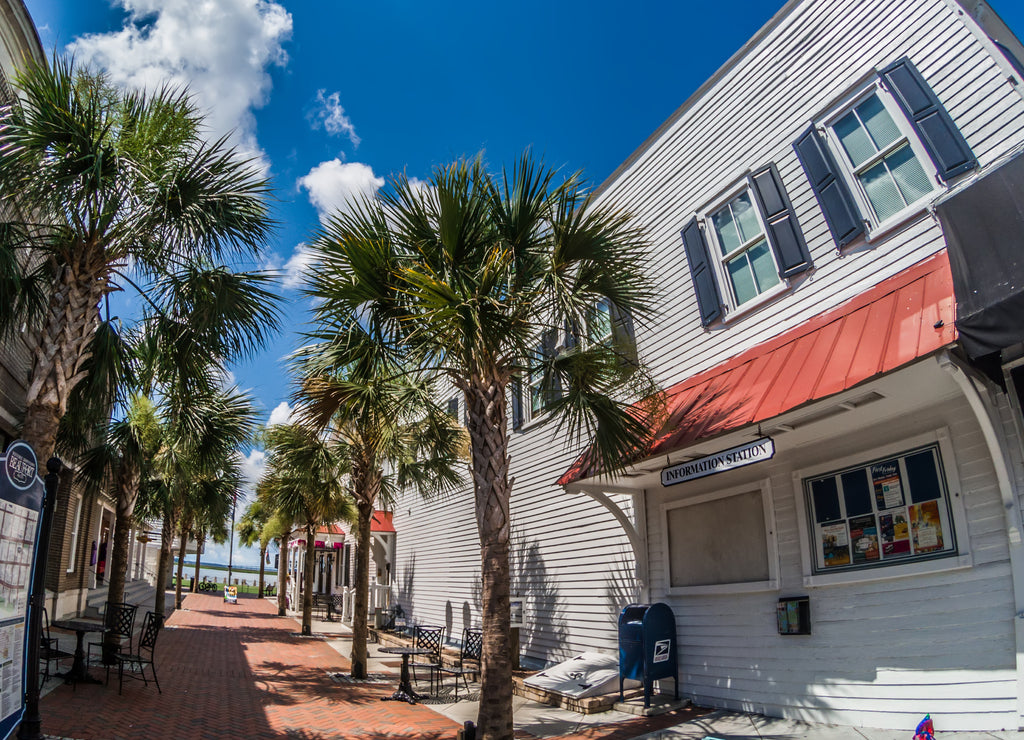 Beaufort South Carolina city center