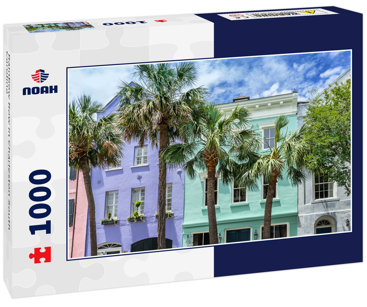 Rainbow Row in Charleston South Carolina