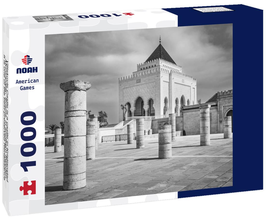 Noah Jigsaw Puzzle Vittskovle Castle is a castle in Kristianstad Municipality, Scania, in southern Sweden. It is one of the best-preserved Renaissance castles in the Nordic countries in black white 1000 pieces