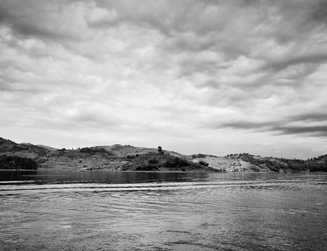 Noah Jigsaw Puzzle Island park Fremont County Idaho in black white 1000 pieces