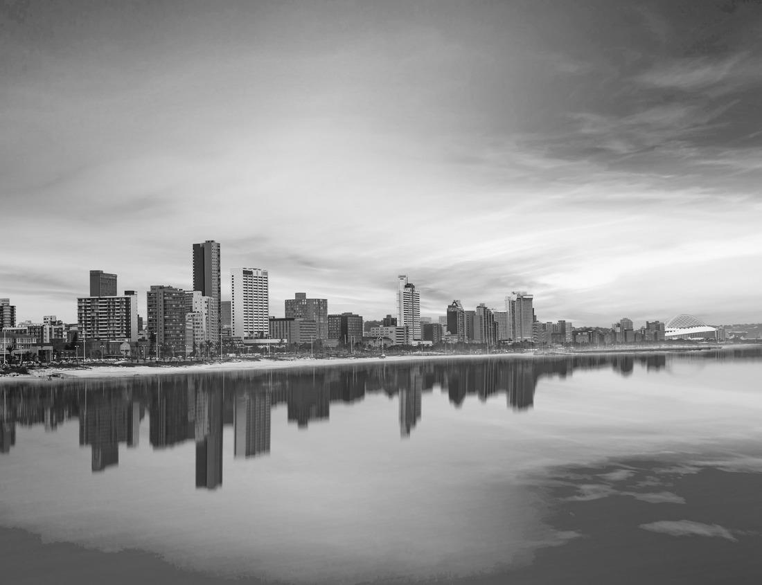 Noah Jigsaw Puzzle Drone aerial view of downtown Montgomery Alabama AL skyline in black white 1000 pieces