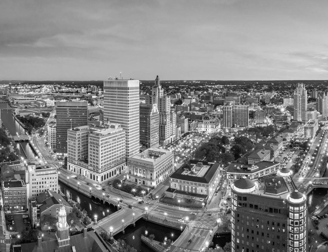 Noah Jigsaw Puzzle Downtown Raleigh, North Carolina, USA Skyline Aerial in black white 1000 pieces