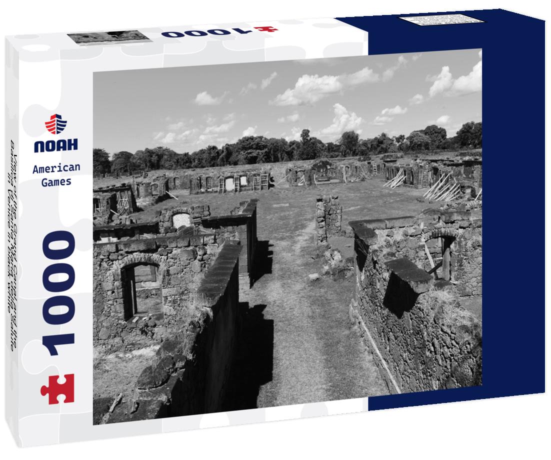 Noah Jigsaw Puzzle View of the Grand Canal and the Basilica di Santa Maria della Salute in Venice in black white 1000 pieces