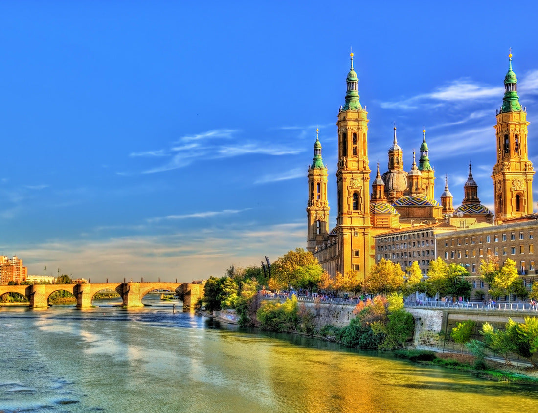 Noah Jigsaw Puzzle Basilica of Our Lady of the Pillar in Zaragoza, Spain 1000 pieces