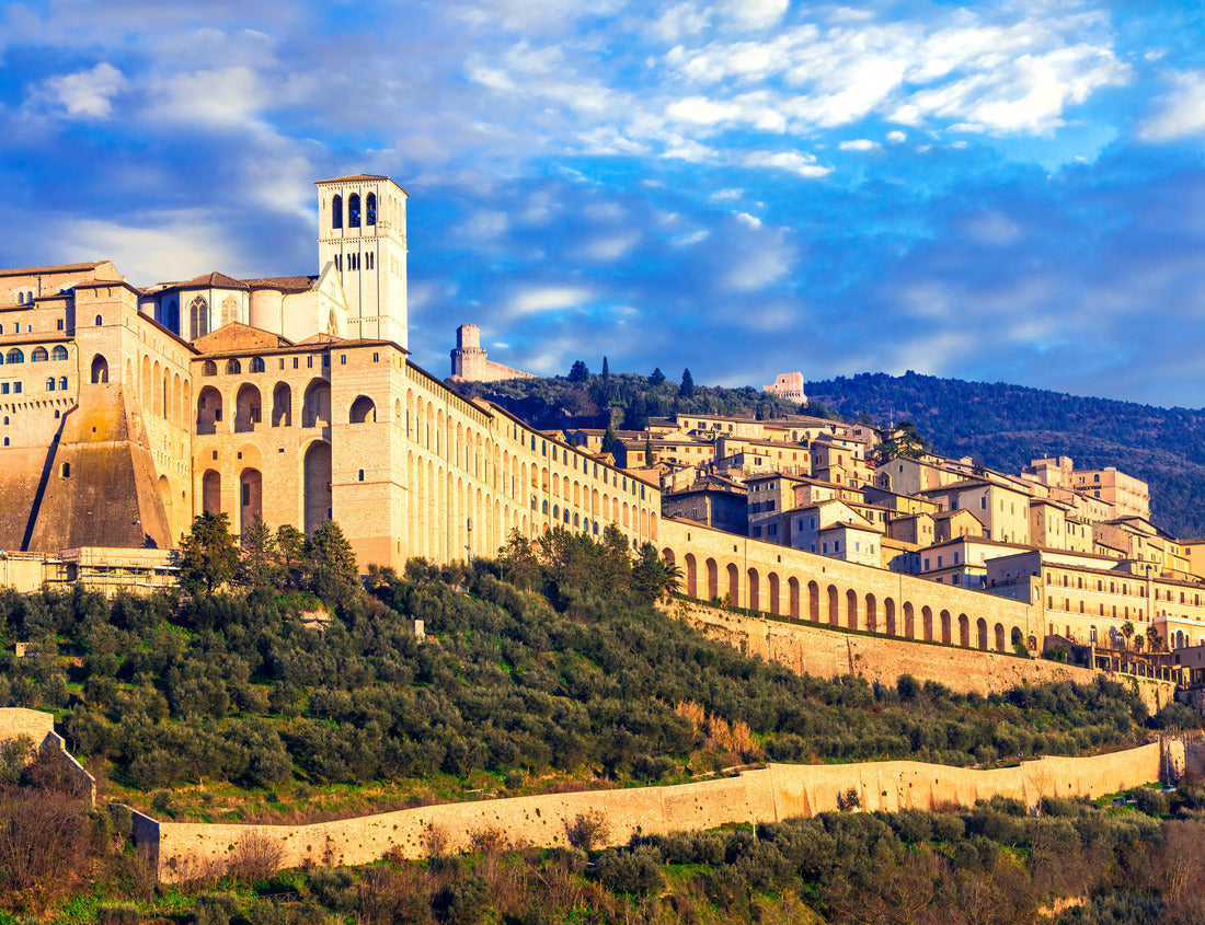 Noah Jigsaw Puzzle Impressive medieval town of Assisi, religious center of Umbria, Italy 1000 pieces