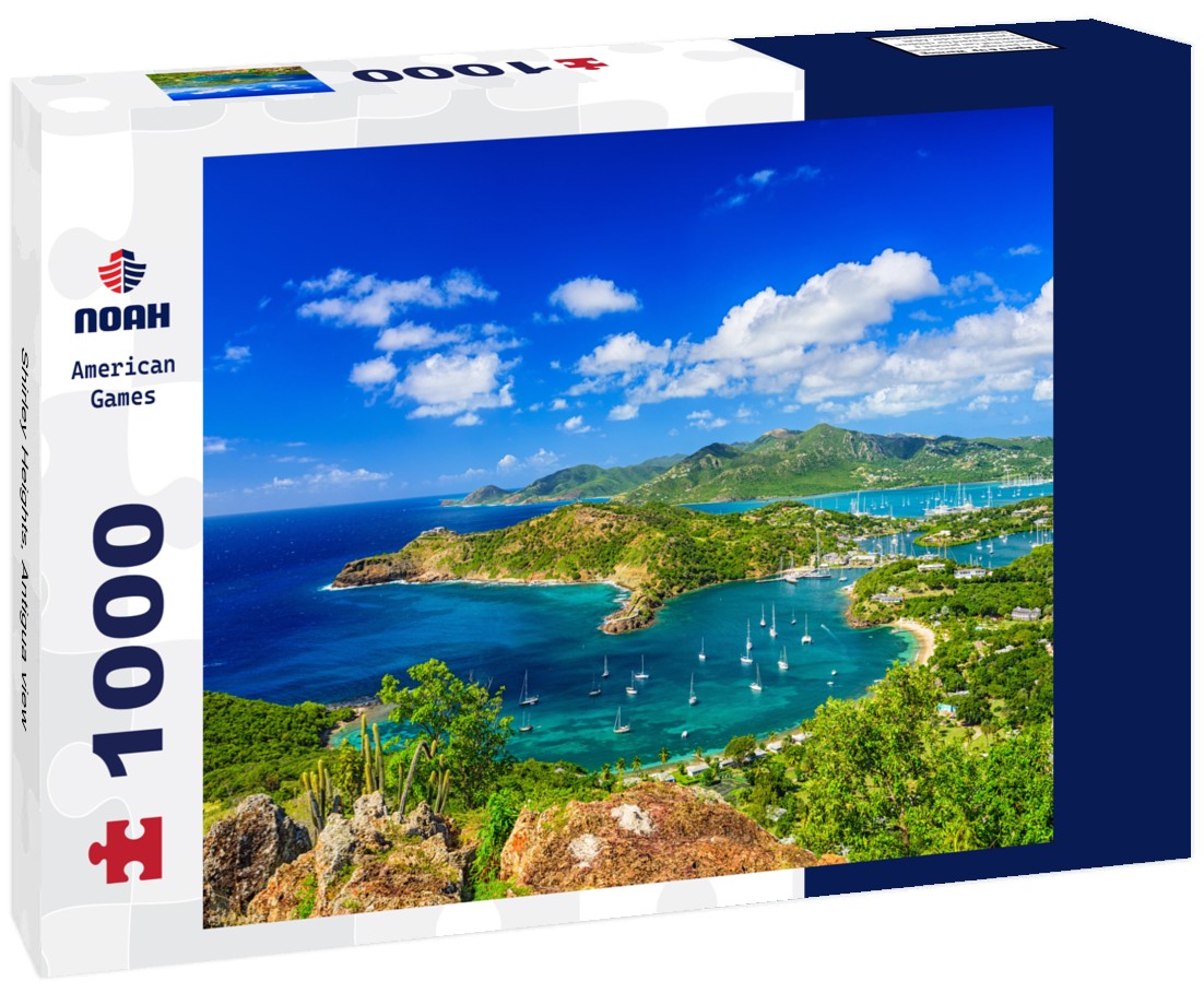 Noah Jigsaw Puzzle Shirley Heights, Antigua view 1000 pieces
