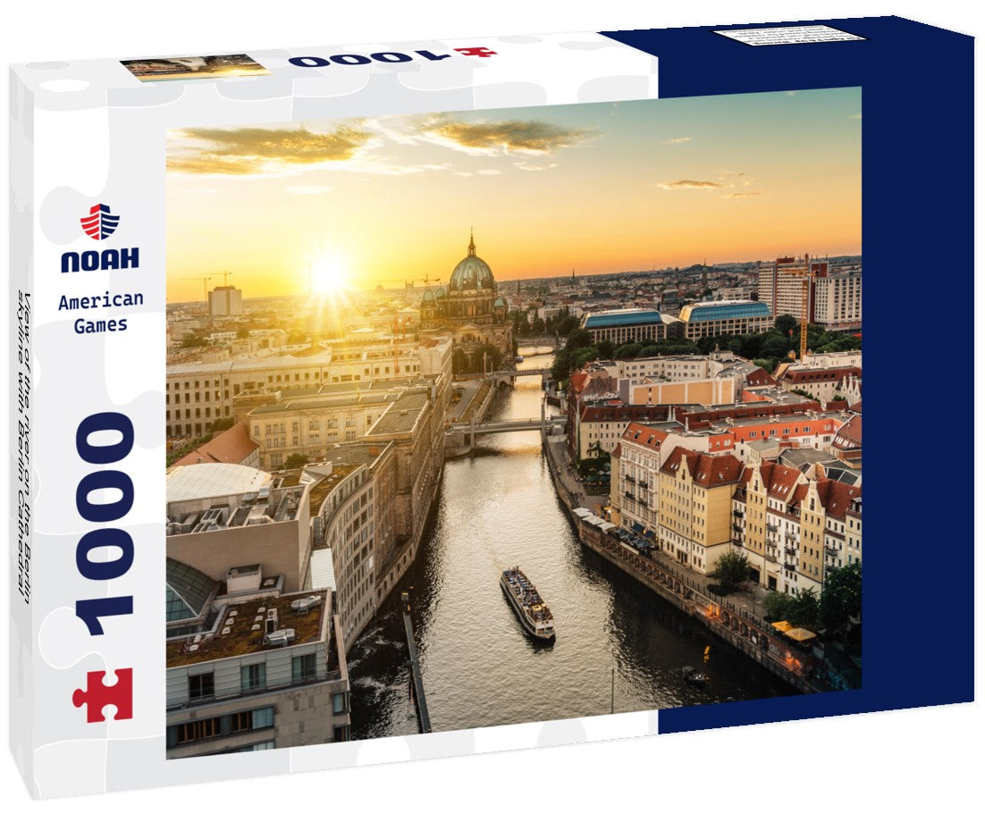 Noah Jigsaw Puzzle View of the river on the Berlin skyline with Berlin Cathedral 1000 pieces