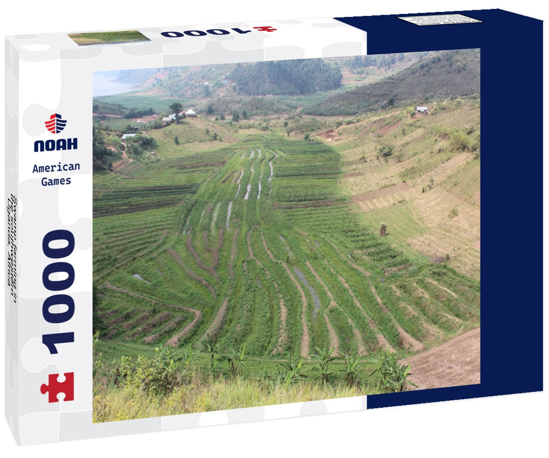 Noah Jigsaw Puzzle Swamp farming in the southwestern Uganda, Africa 1000 pieces