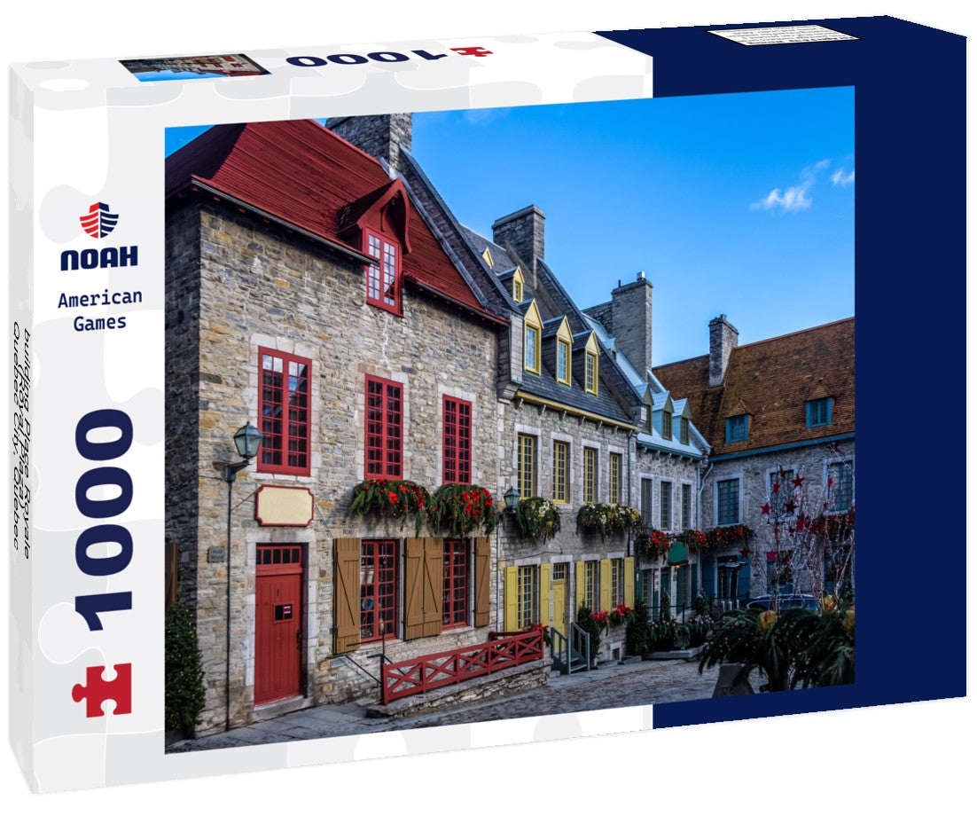 Noah Jigsaw Puzzle building Place Royale (Royal Plaza) - Quebec City, Quebec, Canada 1000 pieces