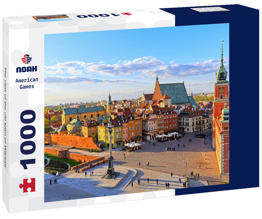 Noah Jigsaw Puzzle The view of the old town of Warsaw 1000 pieces